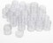 The Beadsmith Personality Case - Clear Storage Organizer Box, 6.4 x 5.4 x 1.25 inches - Includes 30 Small Containers with lids – 1 x 1.1 inches, Bead Holder
